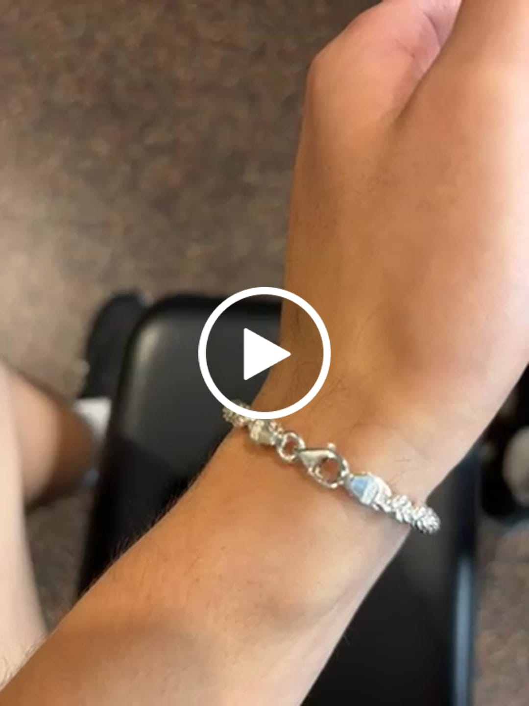 Customer video review of Rope Chain Bracelet