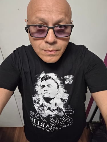 Customer photo review of We Are Charlie Commemorative T-Shirt