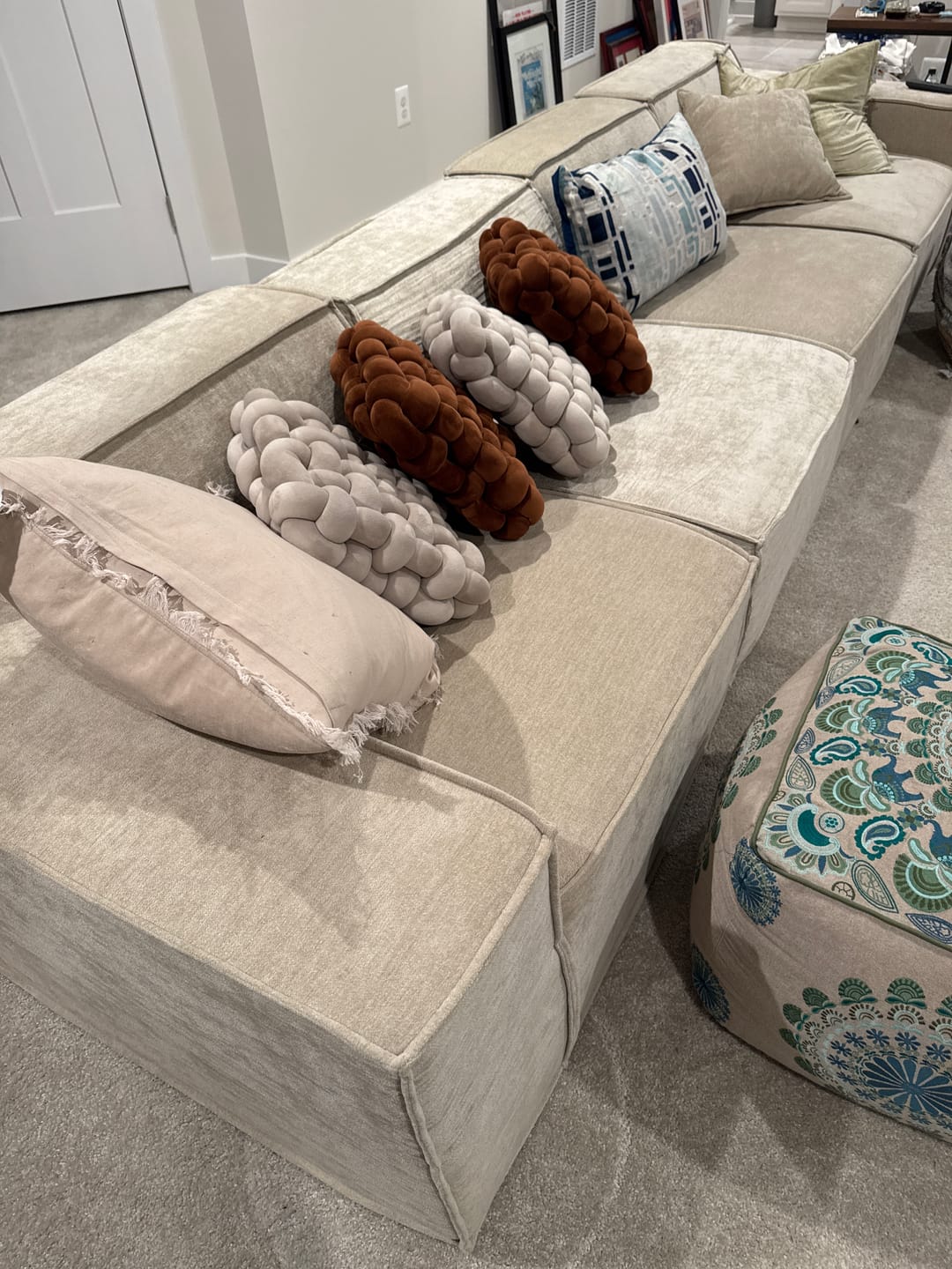 Customer photo review of M1 Armless Sofa Seat