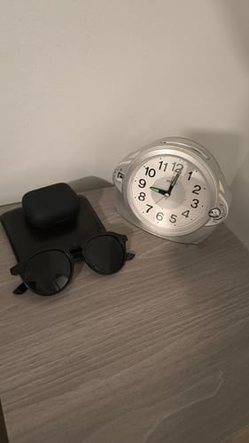 Customer photo review of Reloj Despertador Seiko Clocks QHK034S Luz
