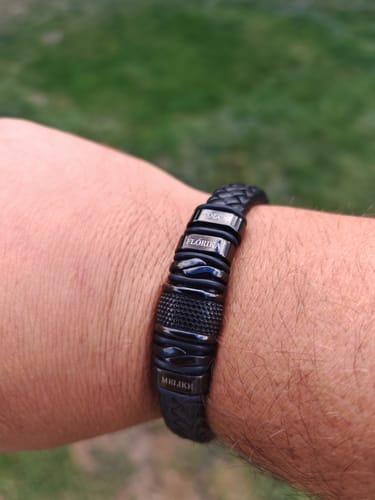 Customer photo review of Bracelet: Black