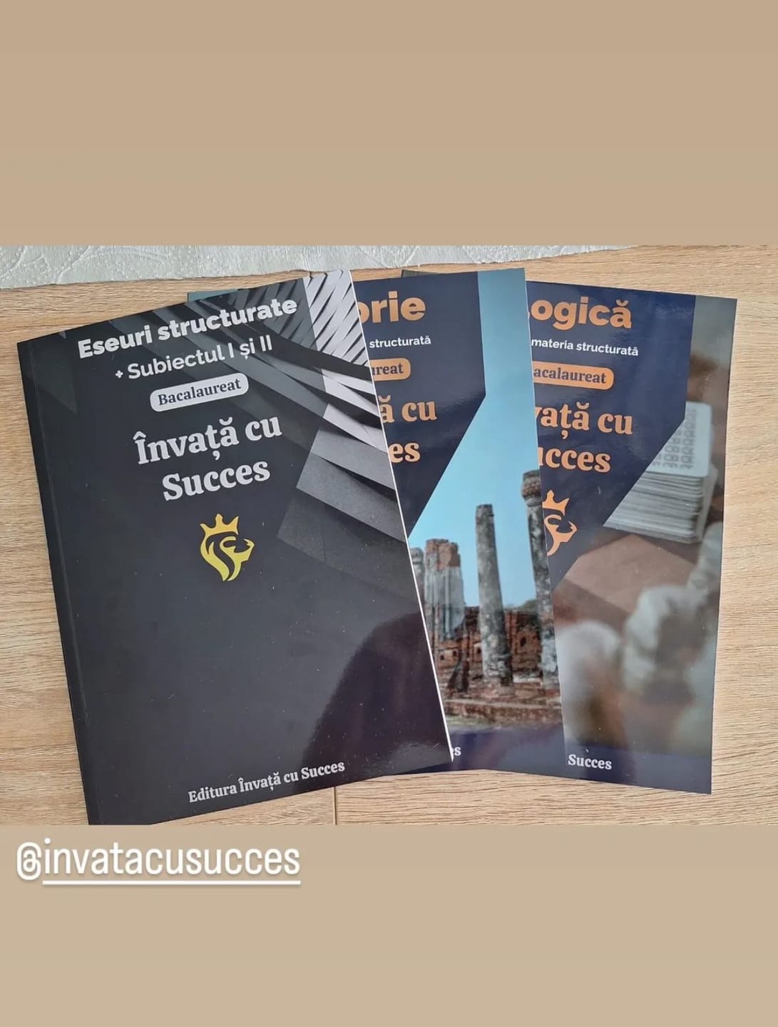 Customer photo review of Învață cu succes - Pachet Bacalaureat  | Istorie + Română + Logică