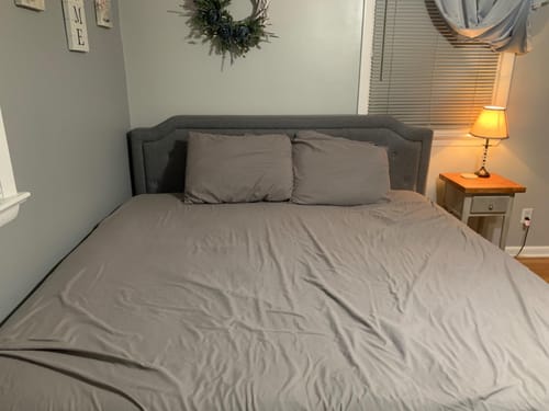 Customer photo review of Oeko-Tex® 100% Natural Linen Bedset