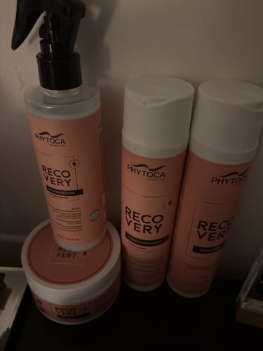 Customer photo review of Recovery Hair Mask