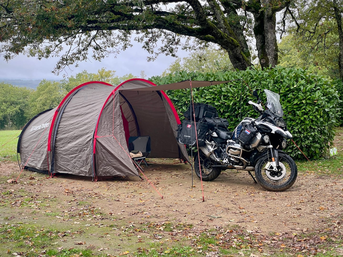 Customer photo review of MotoTent
