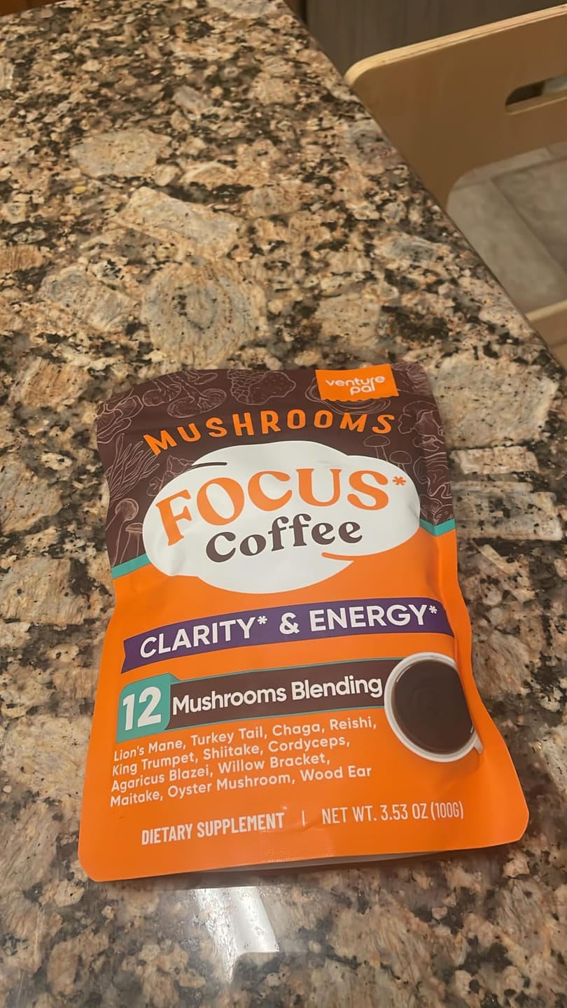 Customer photo review of 12 Mushrooms Focus Coffee - 40 Servings