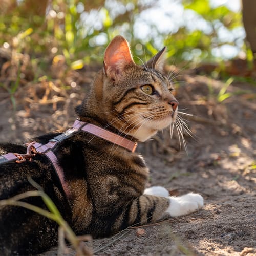Customer photo review of Rogz UrbanCat Control Harness and Lead