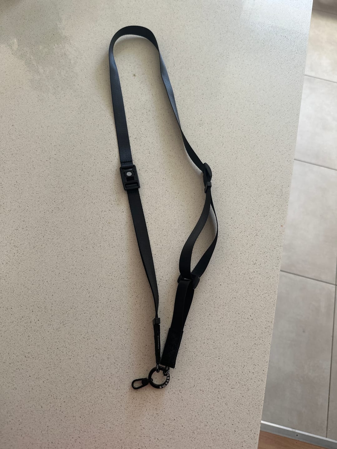 Customer photo review of Crossbody Phone Strap Black