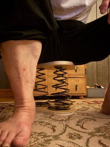 Customer photo review of Hunkerin Stool