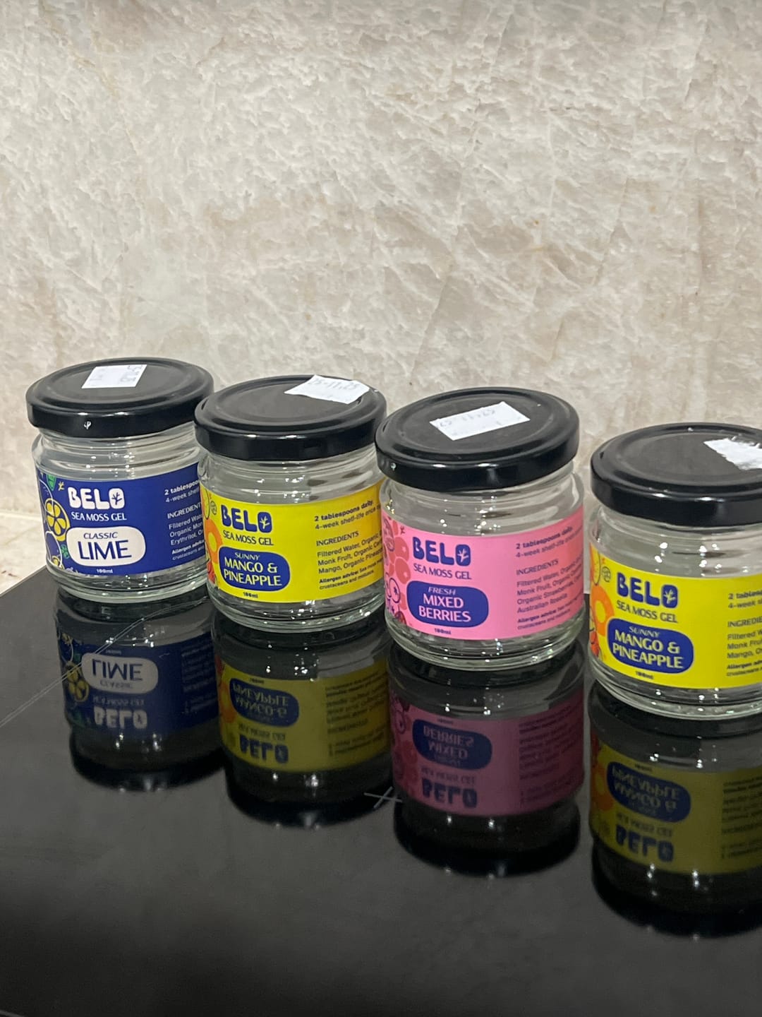 Customer photo review of Belo Sea Moss Gel - Starter Pack