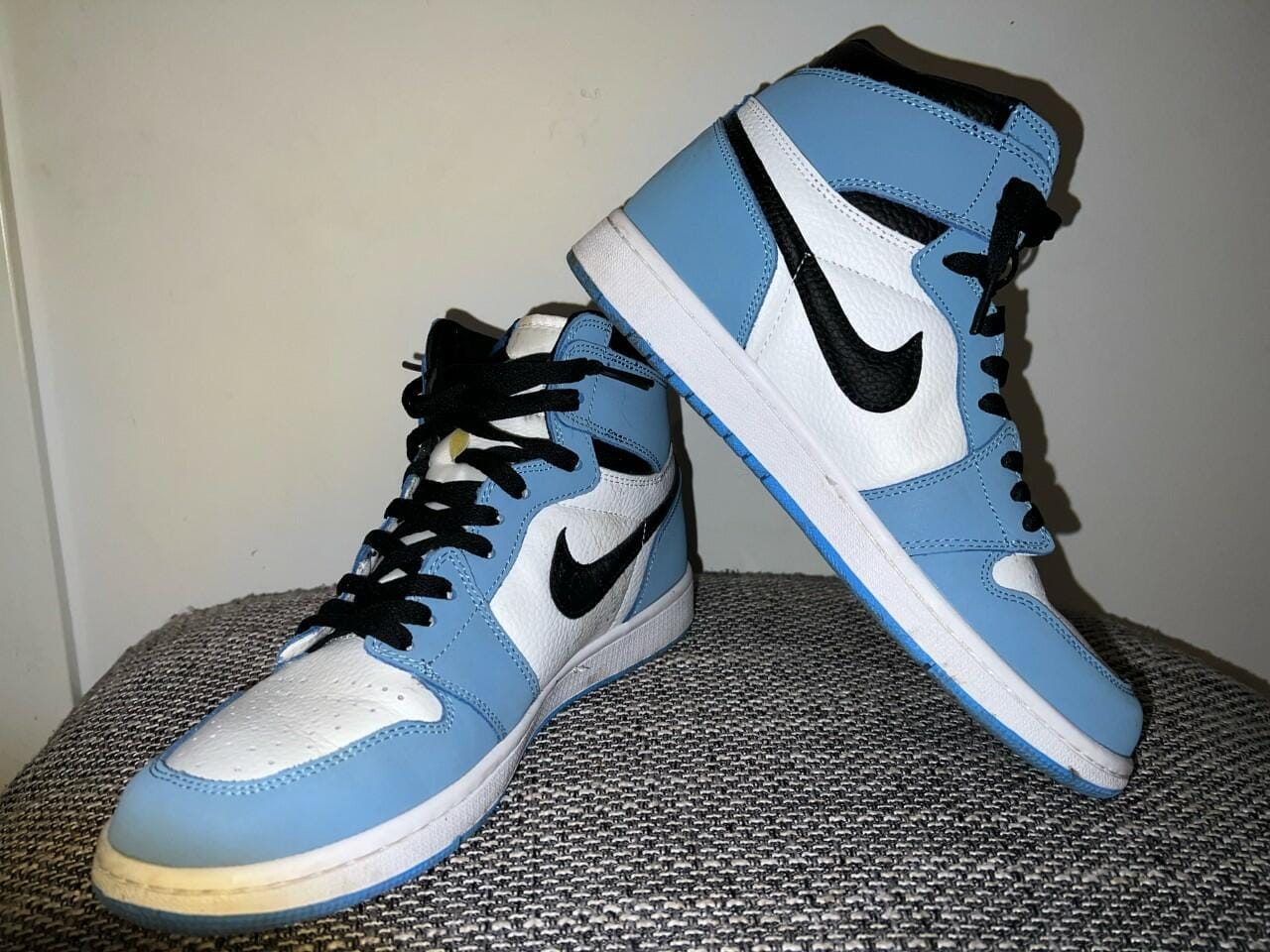 Customer photo review of JORDAN 1 Retro High Og - University Jogger Pants - Blue Unisex Streetwear Limited Edition