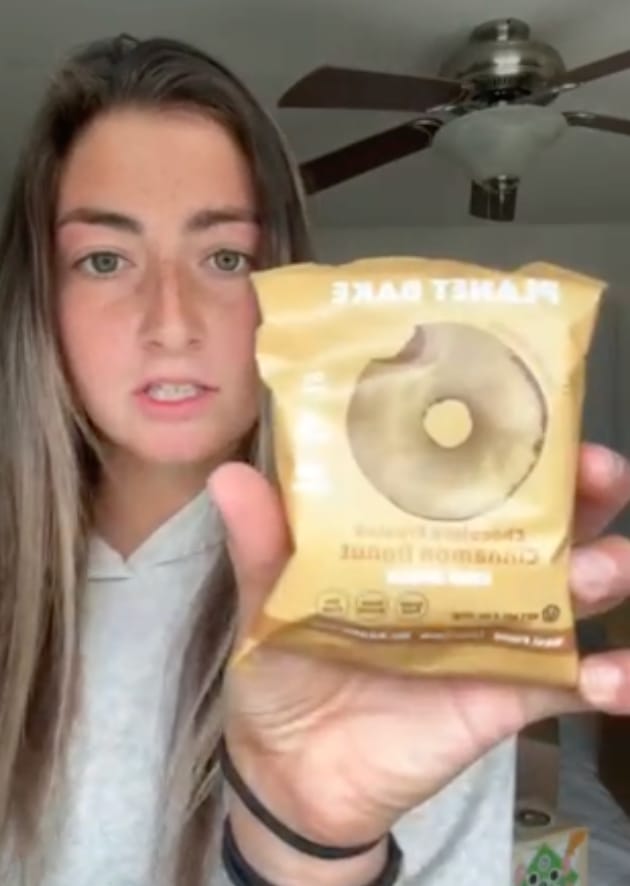 Customer photo review of Frosted Cinnamon Donuts, 8pack