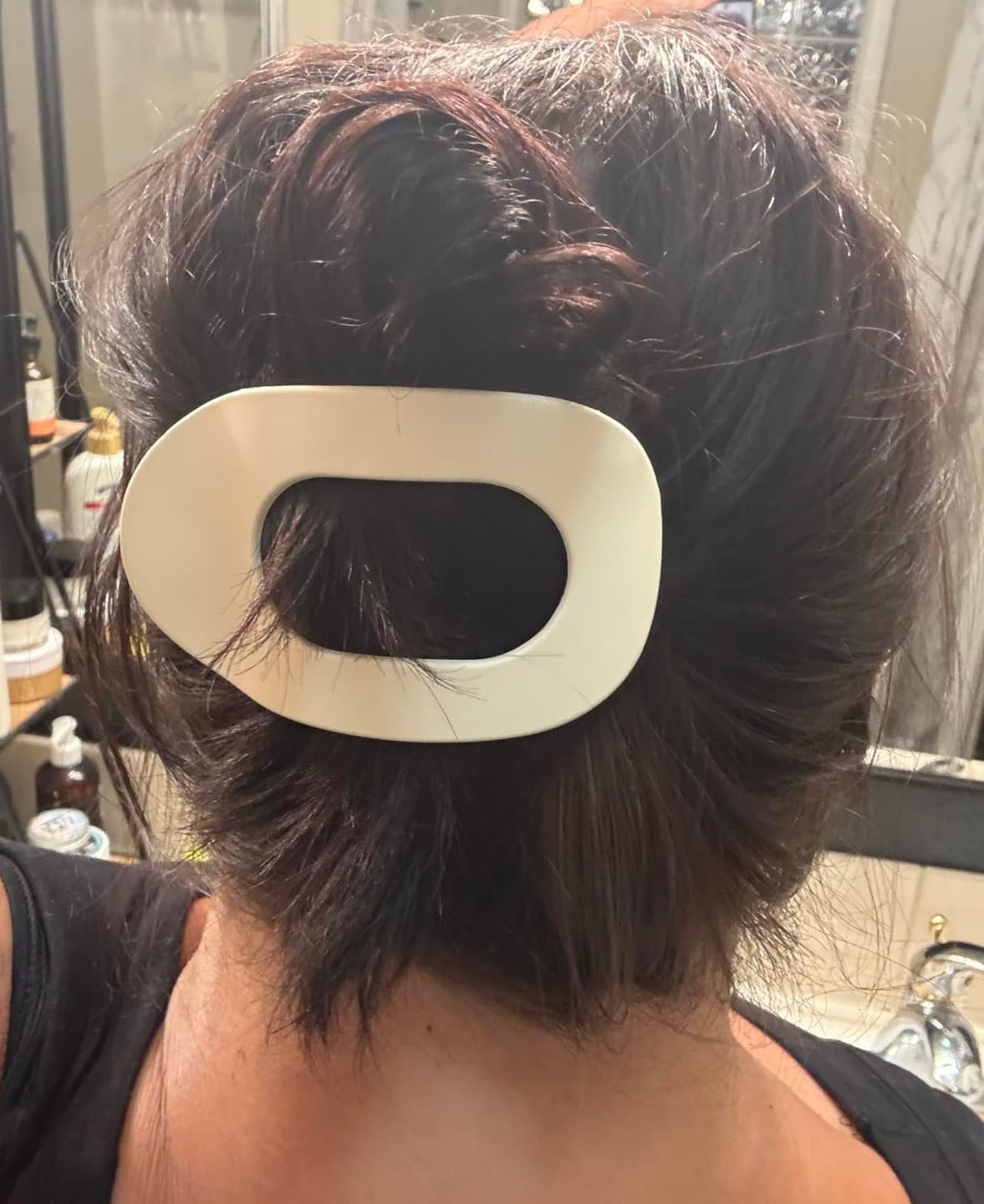 Customer photo review of CURLY - Fat Claw Clip