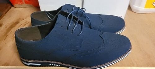Customer photo review of Derby - Ultra Comfortable Shoes