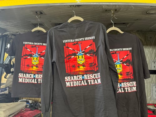 Customer photo review of UP-SP-76118 Ventura County Sheriff Long Sleeves - Nan Jiang 50 Min Qty (Bulk)