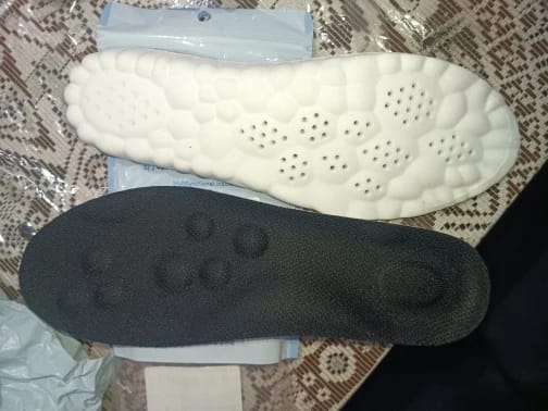Customer photo review of Cloggies Orthopädische Massage-Einlegesohlen
