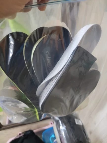 Customer photo review of Cloggies Orthopädische Massage-Einlegesohlen