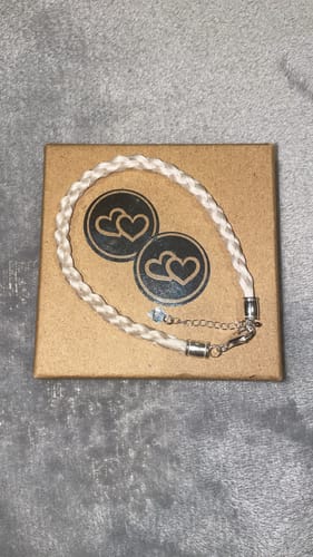 Customer photo review of Sterling sliver Bracelet 5mm
