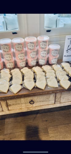 Customer photo review of Initial Cookies