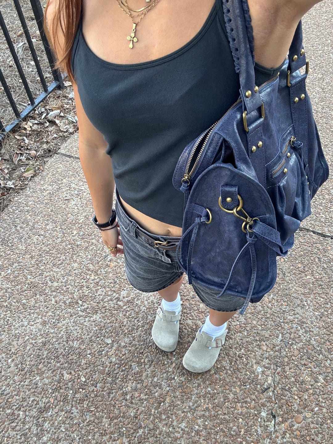 Customer photo review of It girl bag navy