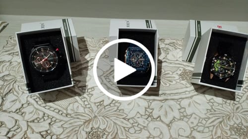 Customer video review of Curren Istanbul® orologio uomo pelle