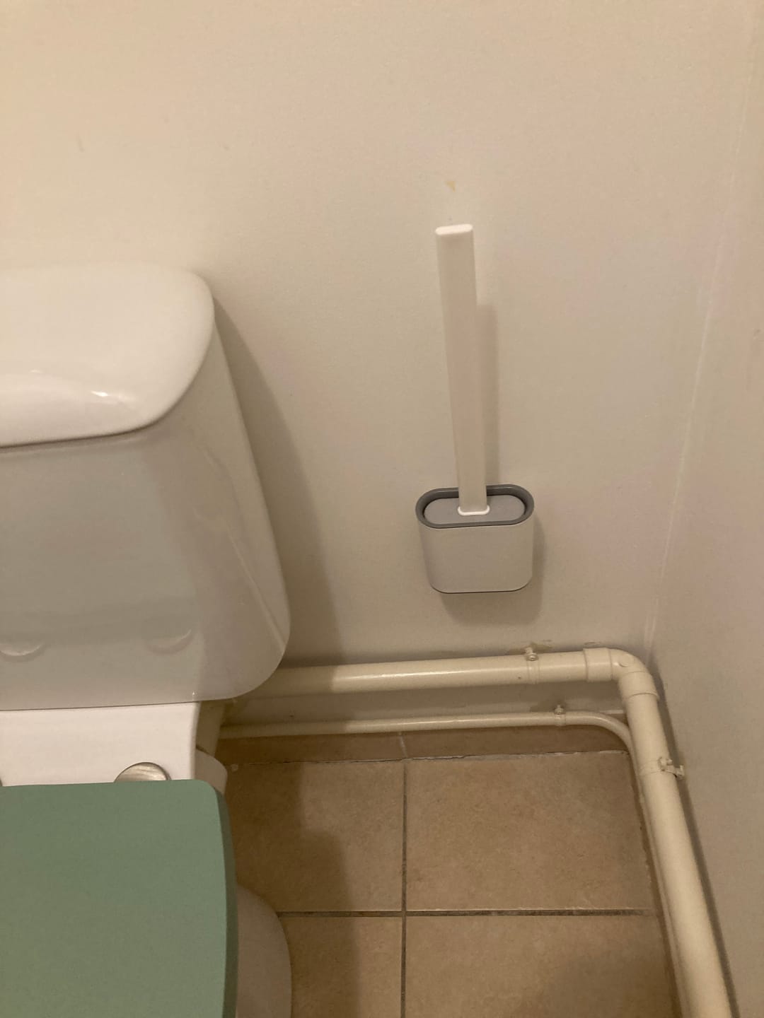 Customer photo review of Brosse de Toilette Performante et Hygiénique en Silicone