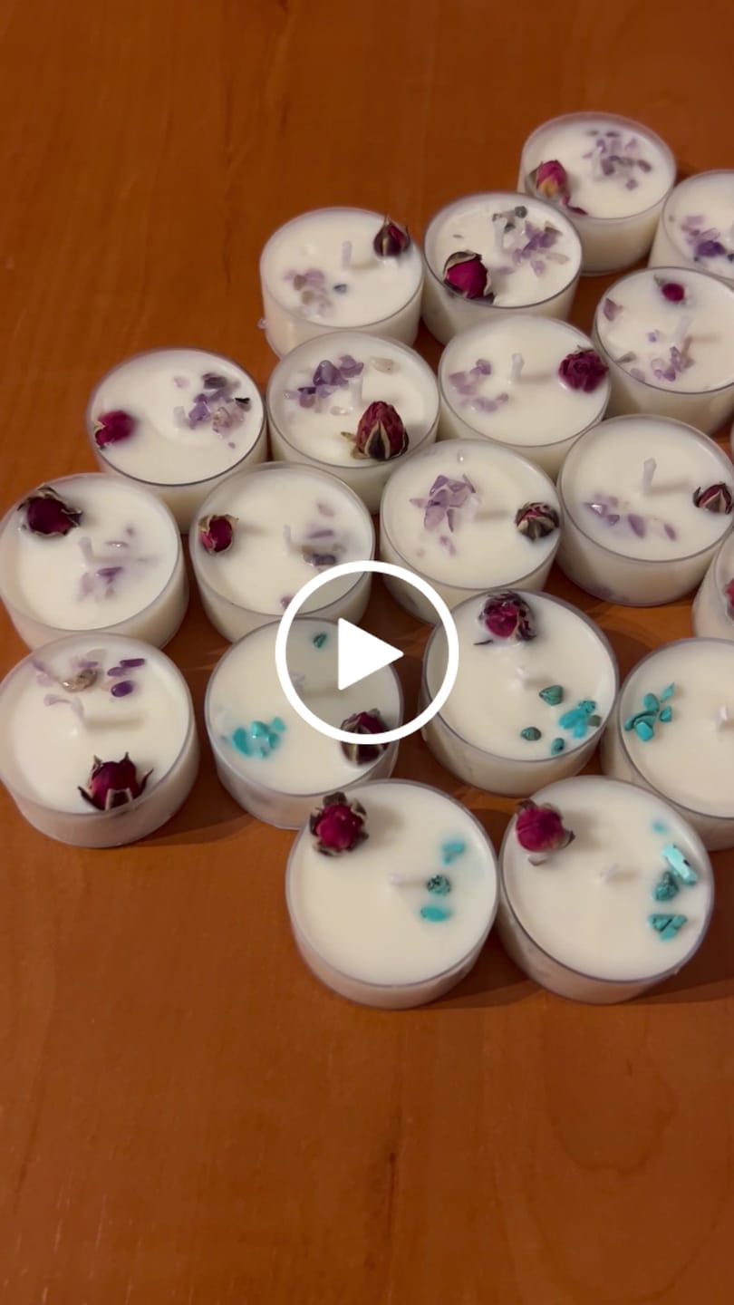 Customer video review of ENVASES PARA VELAS DE TÉ