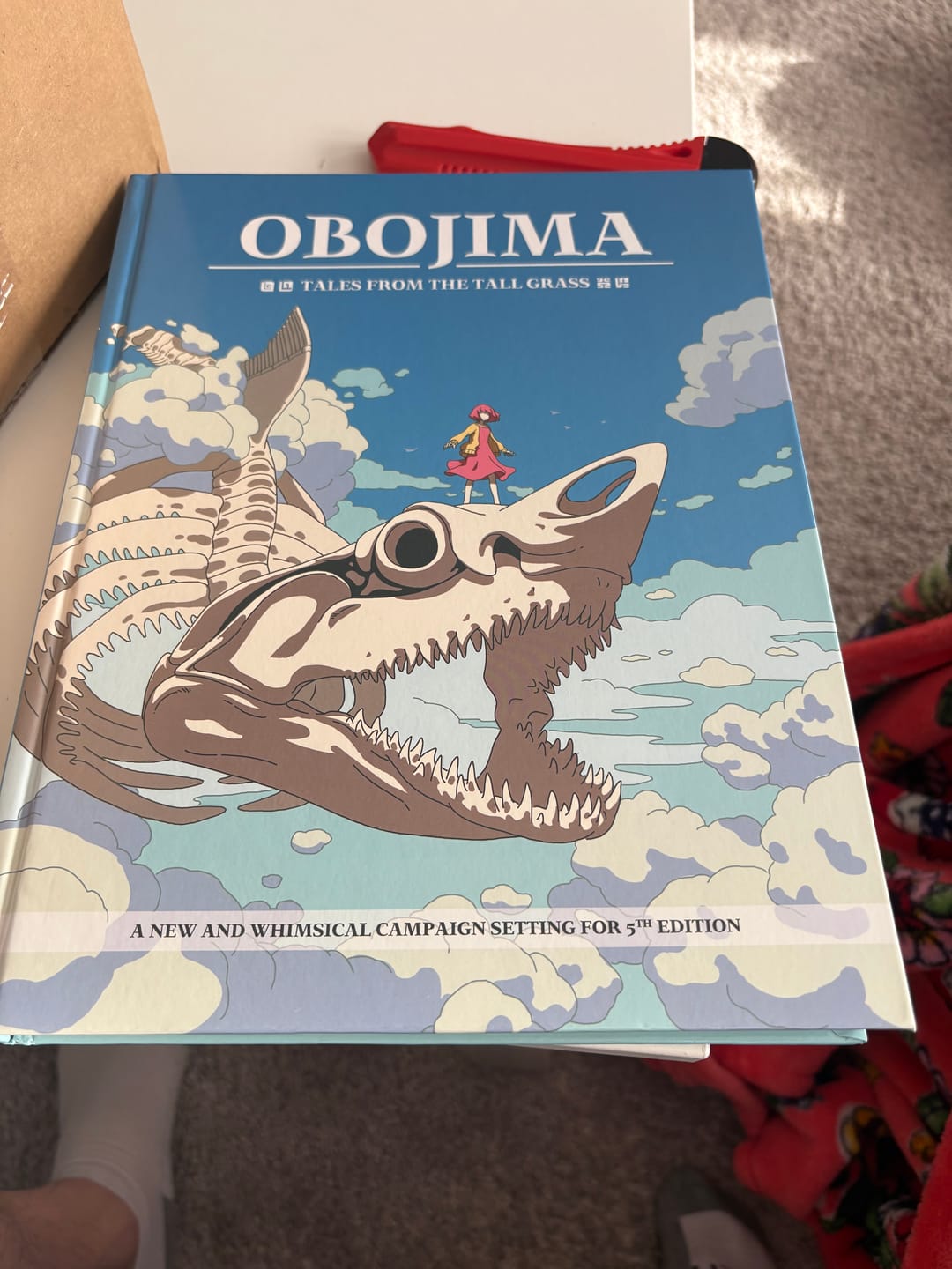Customer photo review of Obojima: Tales from the Tall Grass PDF (Instant Download)