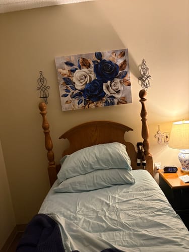 Customer photo review of Nature Wall Art: Floral Symphony V10