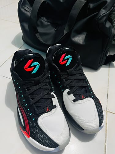Customer photo review of Jordan Luka 4 PF 'Bloodline' Men's Basketball Shoes
