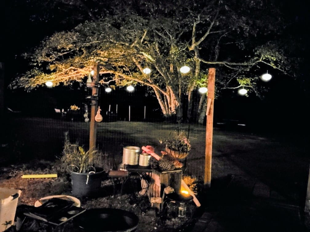 Customer photo review of Saturn Oval Tyvek Paper Lantern, Extra Durable, White (16"W x 9"H)