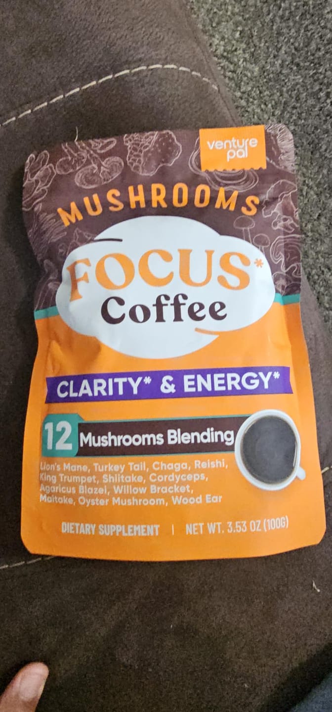 Customer photo review of 12 Mushrooms Focus Coffee - 40 Servings