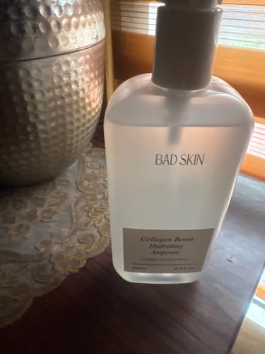 Customer photo review of Bad Skin™ Korean Collagen Bomb Hydrating Ampoule