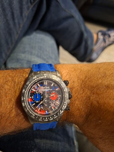Customer photo review of VELOCIREX CARBON FIBER WATCH