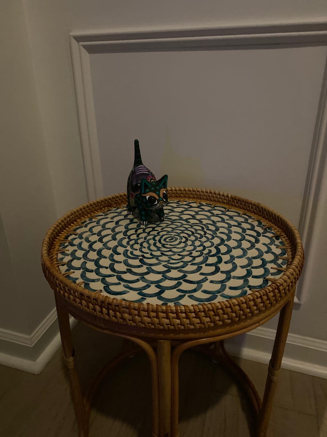 Customer photo review of Bloom Rattan Table Set