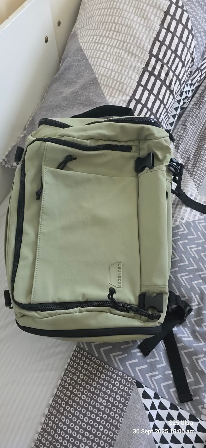 Customer photo review of Blast 38L Travel Backpack