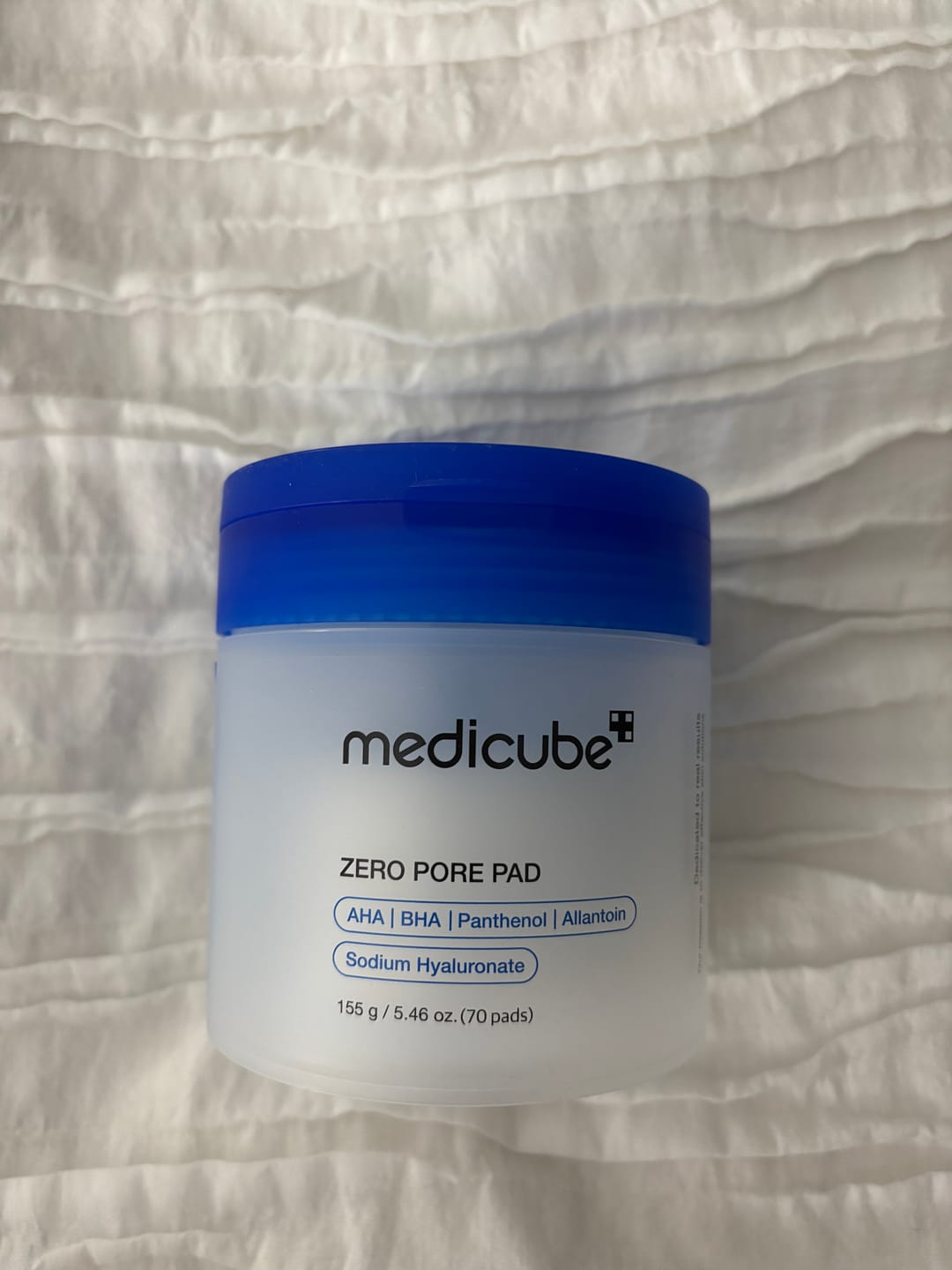 Customer photo review of MEDICUBE ZERO PORE PAD