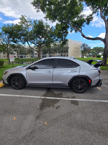 Customer photo review of 2022-Up Subaru WRX  | STi Package Rear Spoiler High Wing