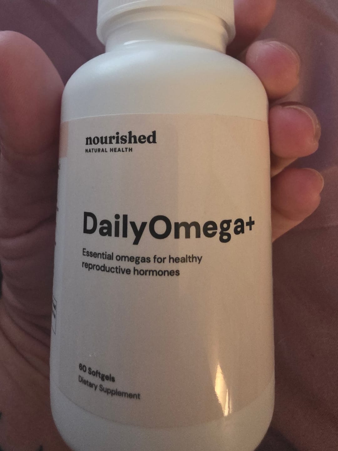 Customer photo review of DailyOmega+