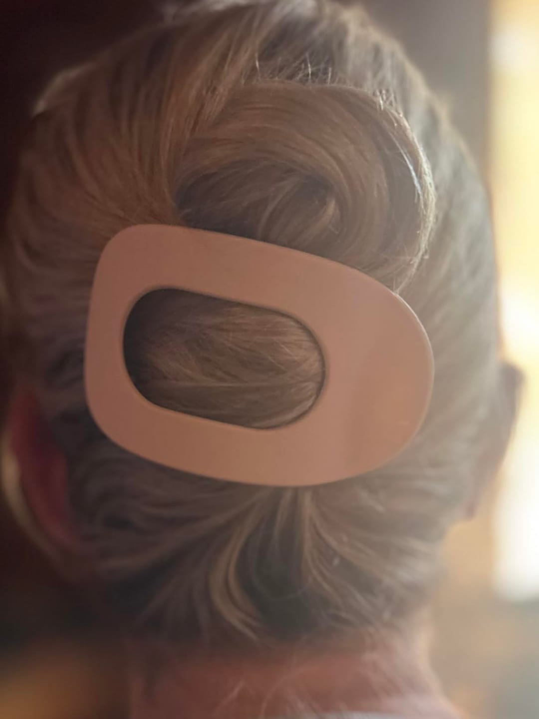 Customer photo review of CURLY - Fat Claw Clip