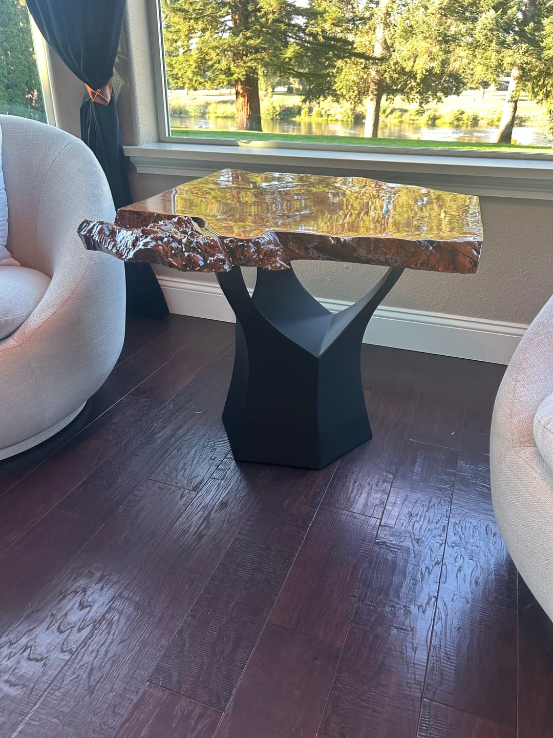 Customer photo review of End Table Legs 216 Namu 20H Metal Modern Design