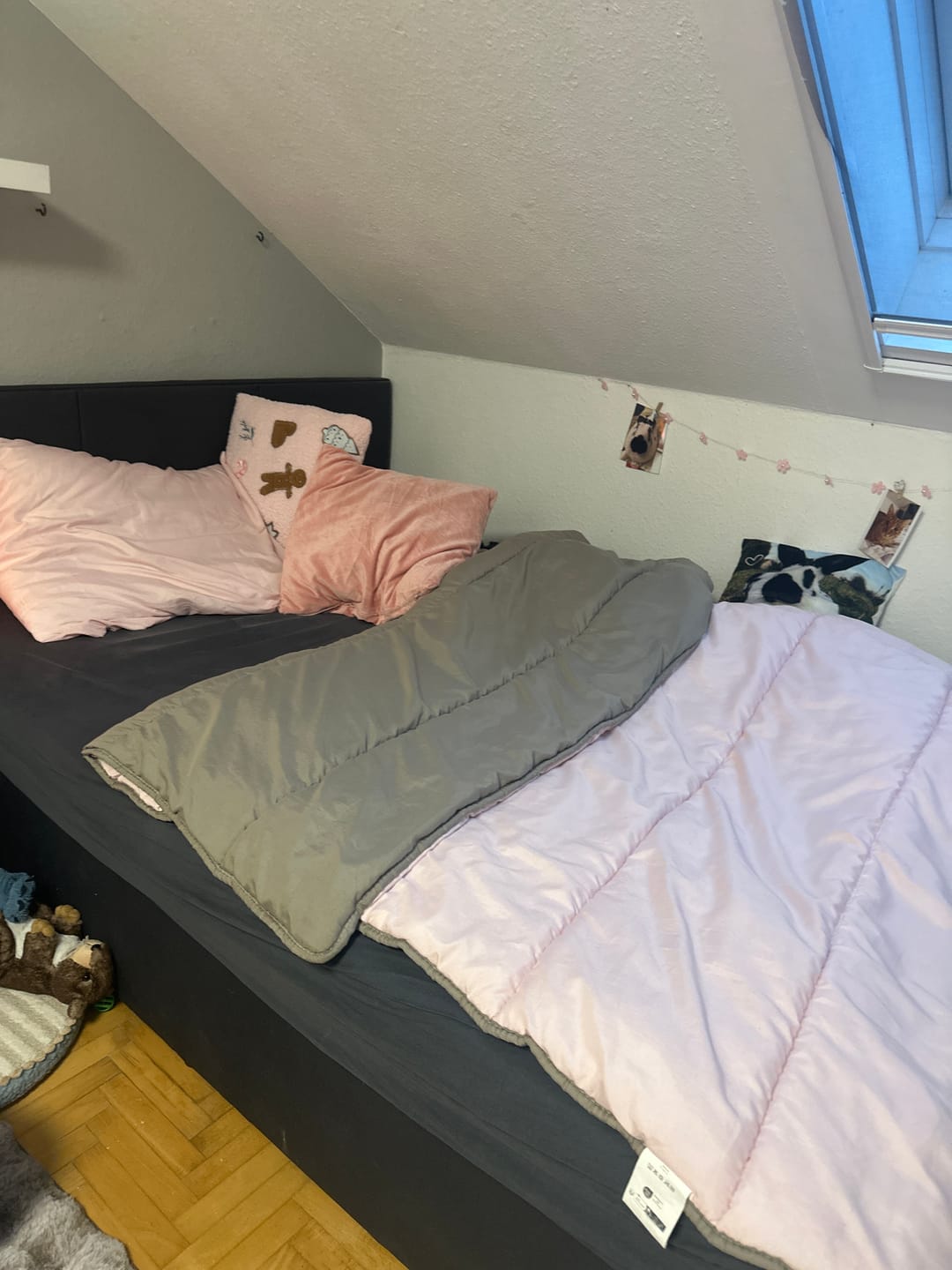 Customer photo review of Wenn du mich vermisst - Individuelles Kissen