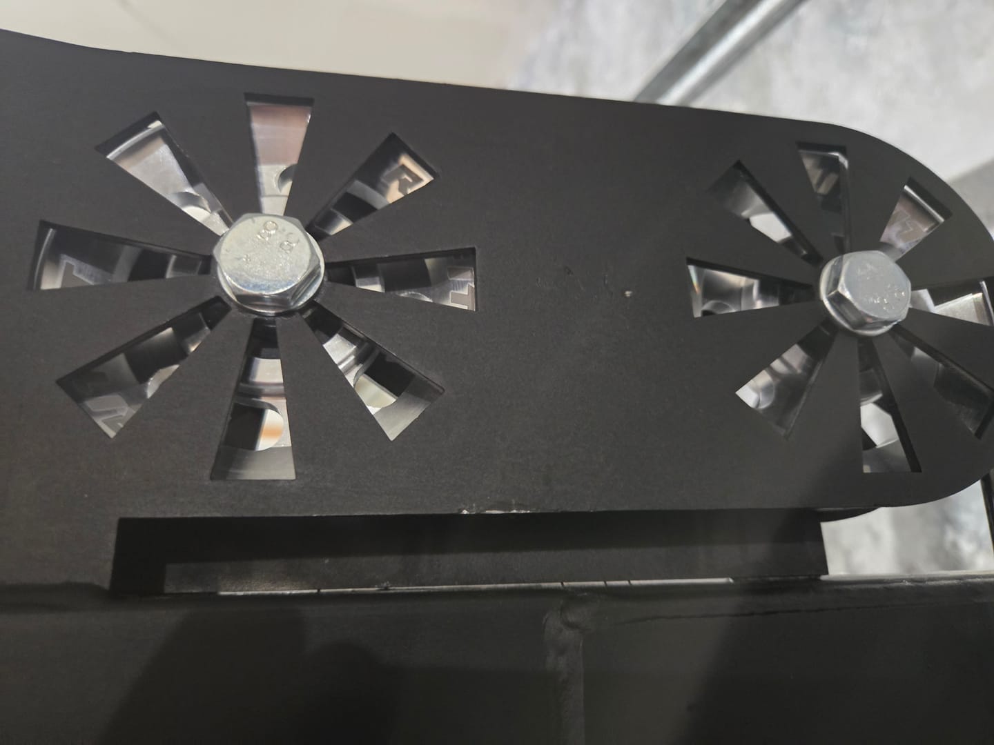 Customer photo review of RitFit Rack Attachment Aluminum Pulley Set