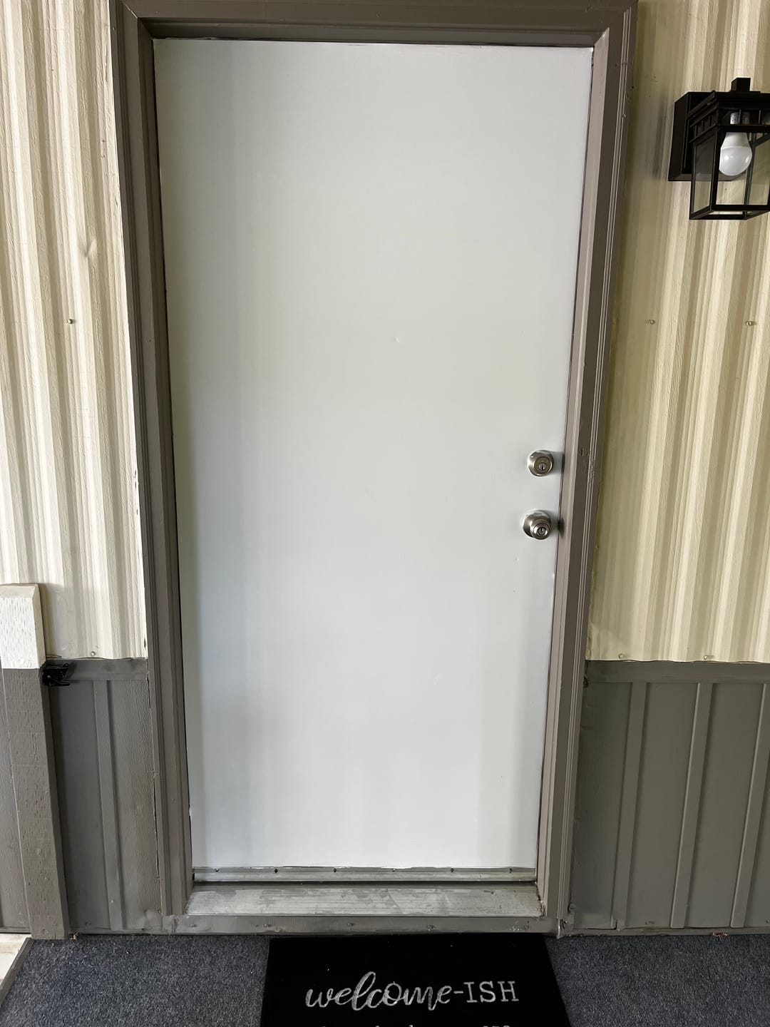 Customer photo review of Clear 6 Lite Glass and Frame Kit (Craftsman)