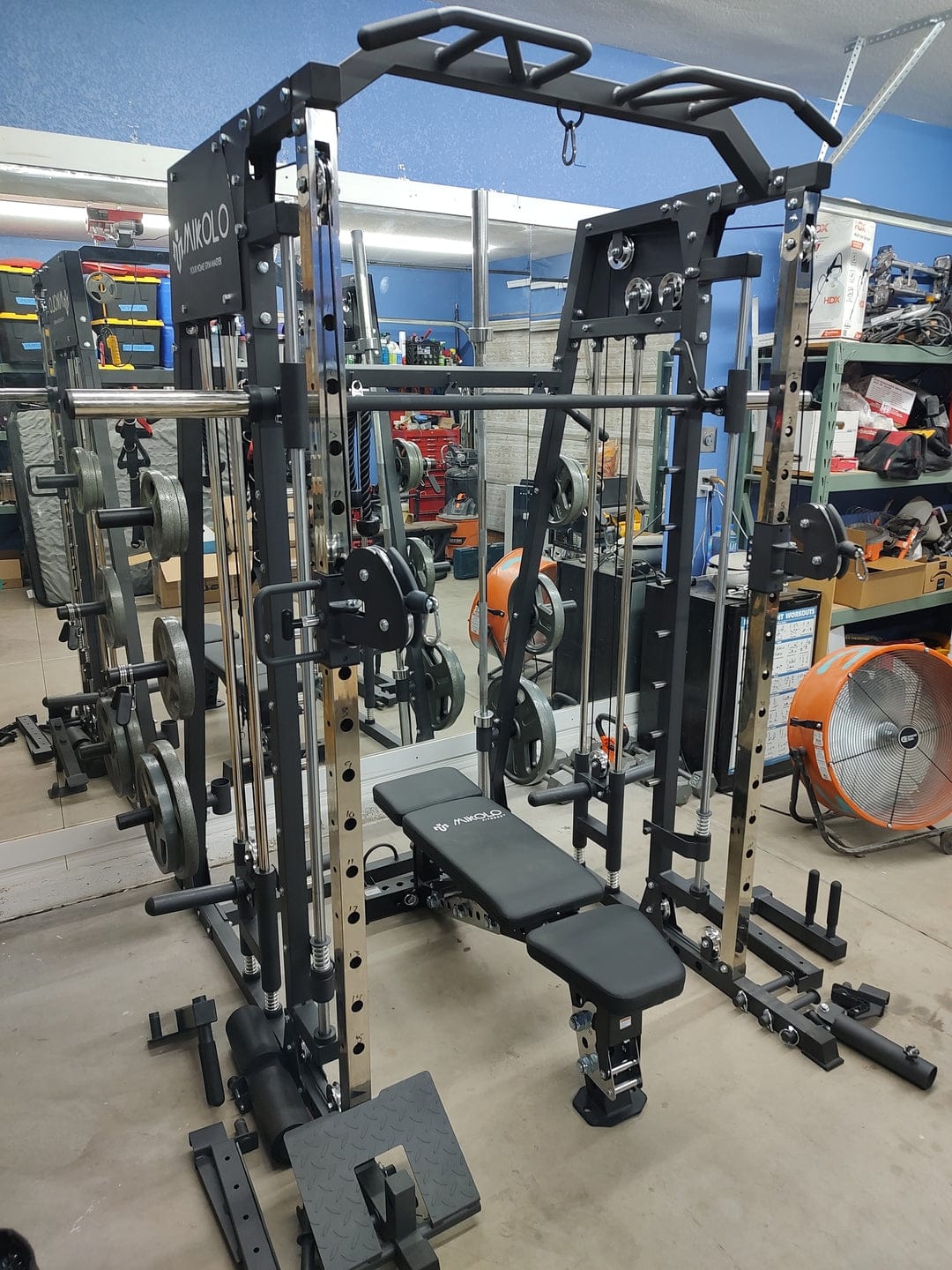 Customer photo review of M4-2.0 Ultra All-In-One Smith Machine Functional Trainer (UPGRADED)