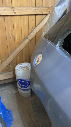 Customer photo review of 94mm Budget Locking Aero Fuel Cap Assembly Satin Aluminium