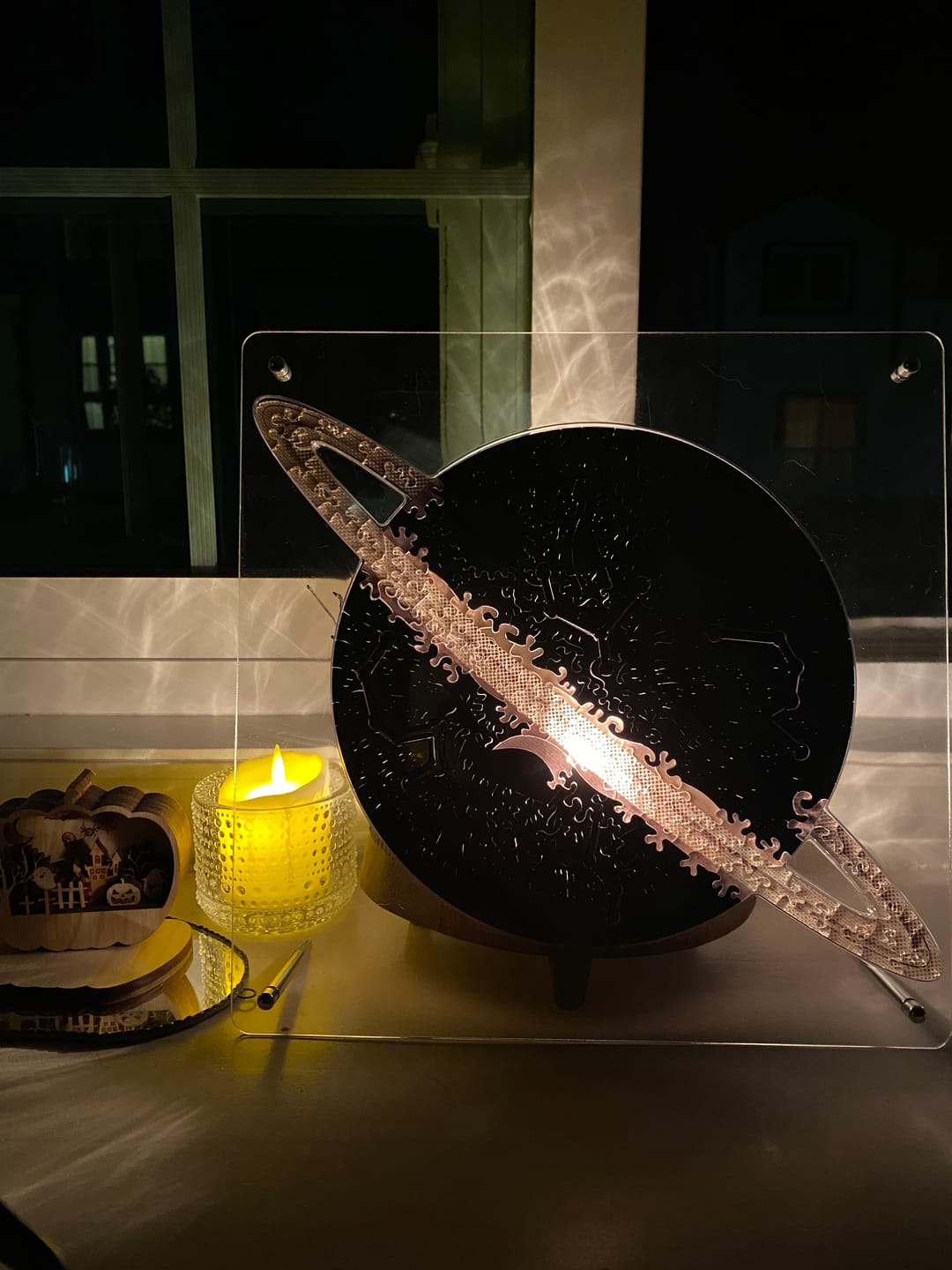 Customer photo review of 宇宙の破片 SATURN 土星と専用フレームセット