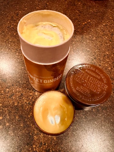 Customer photo review of Extra Strength Sweet Ginger Vapor Rub