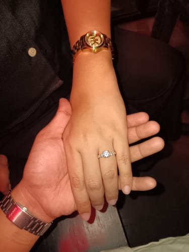 Customer photo review of 1ct Porto Engagement Ring