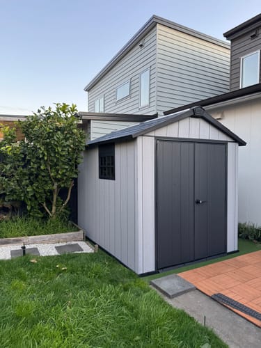 Customer photo review of Oakland 759 Garden Shed 2.1m x 2.79m